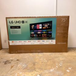 75ua7100 75” Lg smart 4k led Uhd tv