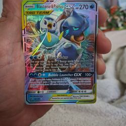Blastoise And Piplup GX  TAKING OFFERS 