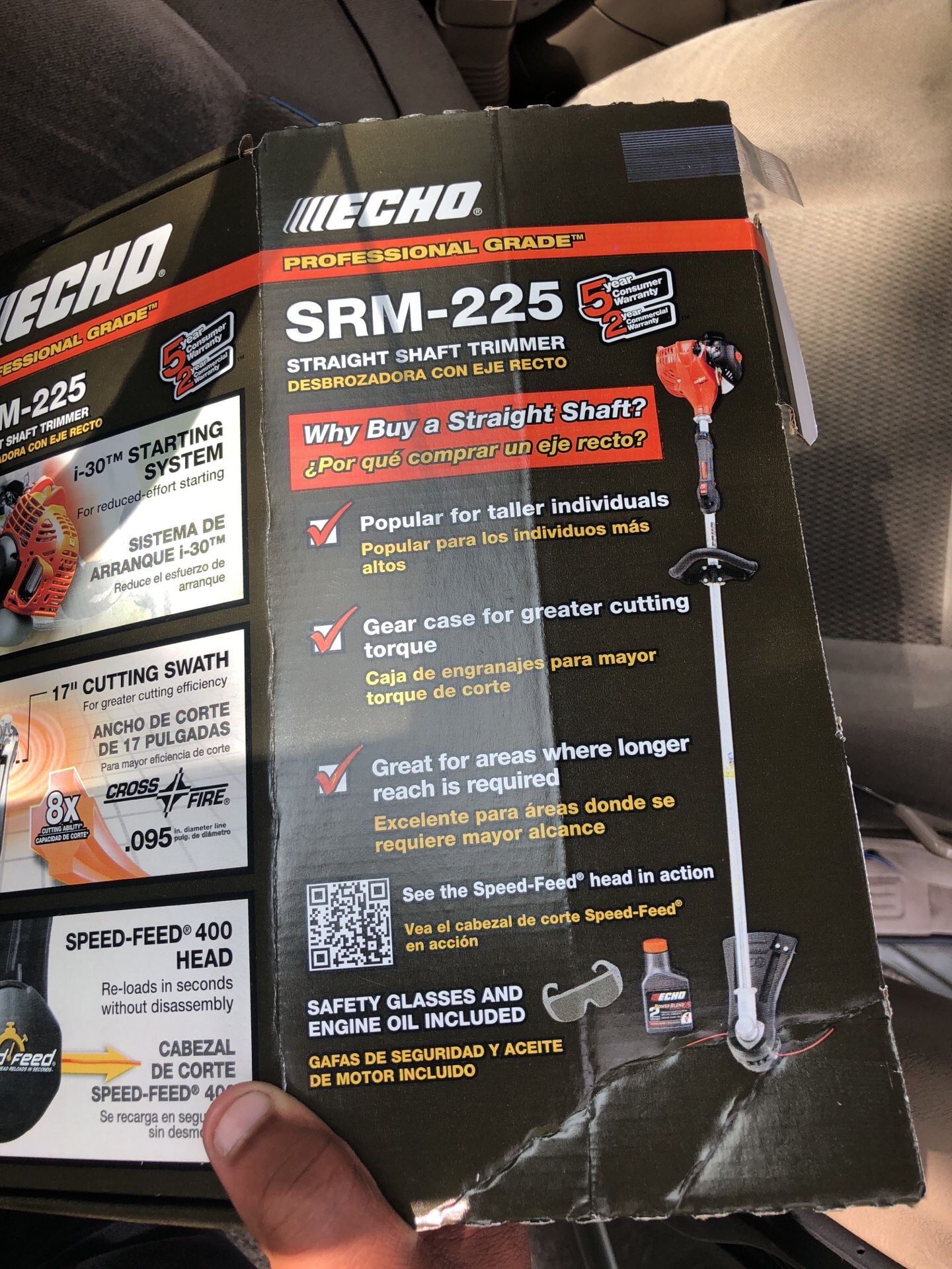 Srm echo weed eater 225
