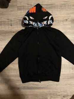 BAPE ABC Camo Shark Wide Fit Full Zip Double Hoodie