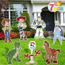7 Piece Toy Story Yard Signs 