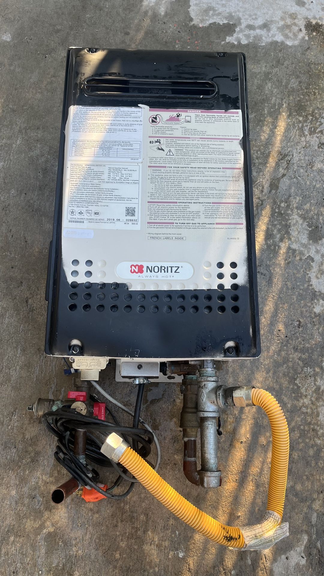 Noritz Electric Water Heater Power Noritz Tankless Water Heater
