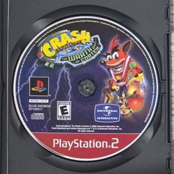 CRASH BANDICOOT THE WRATH OF CORTEX FOR PS2 