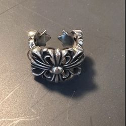 Chrome Hearts Double Floral Ring 