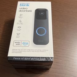 Sealed Blink Camera Video Doorbell