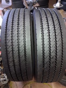 245-70R19.5 LOAD_ RANGE G 14 P.R  2 TIRES HERCULES STRONG GUARD HRA  TREAD 85% STEER ALL POSITION $350
