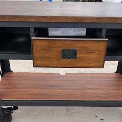 WHALEN 48" WORKBENCH METAL & WOOD DESIGN