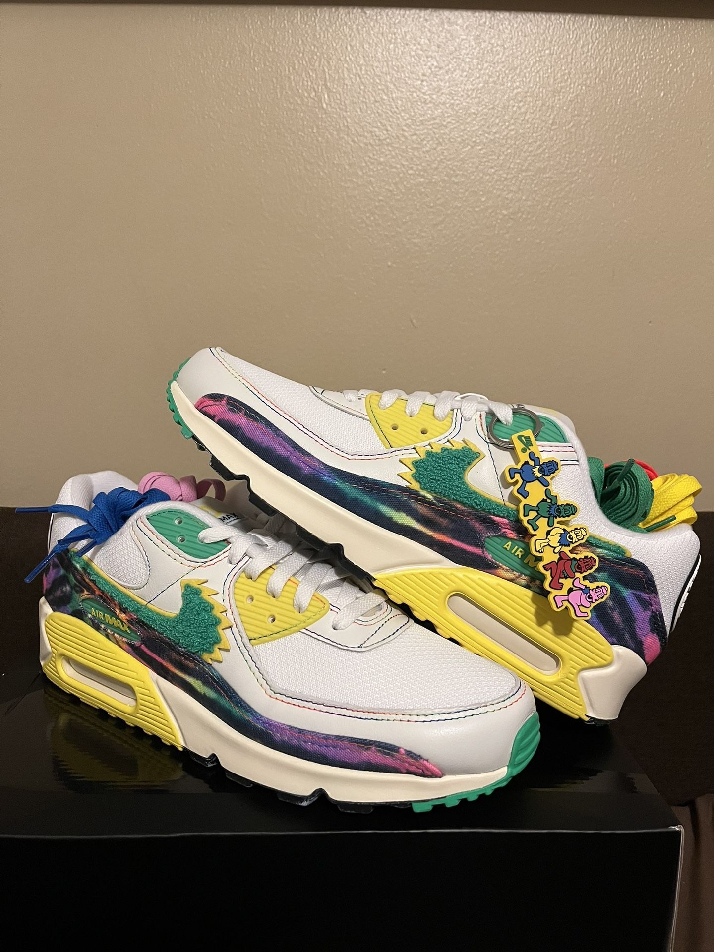 Grateful Dead x University Of Oregon x Nike Air Max 90 10.5 Men’s