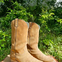 Durango USA - Suade Cowboy Boots - Size 9.5