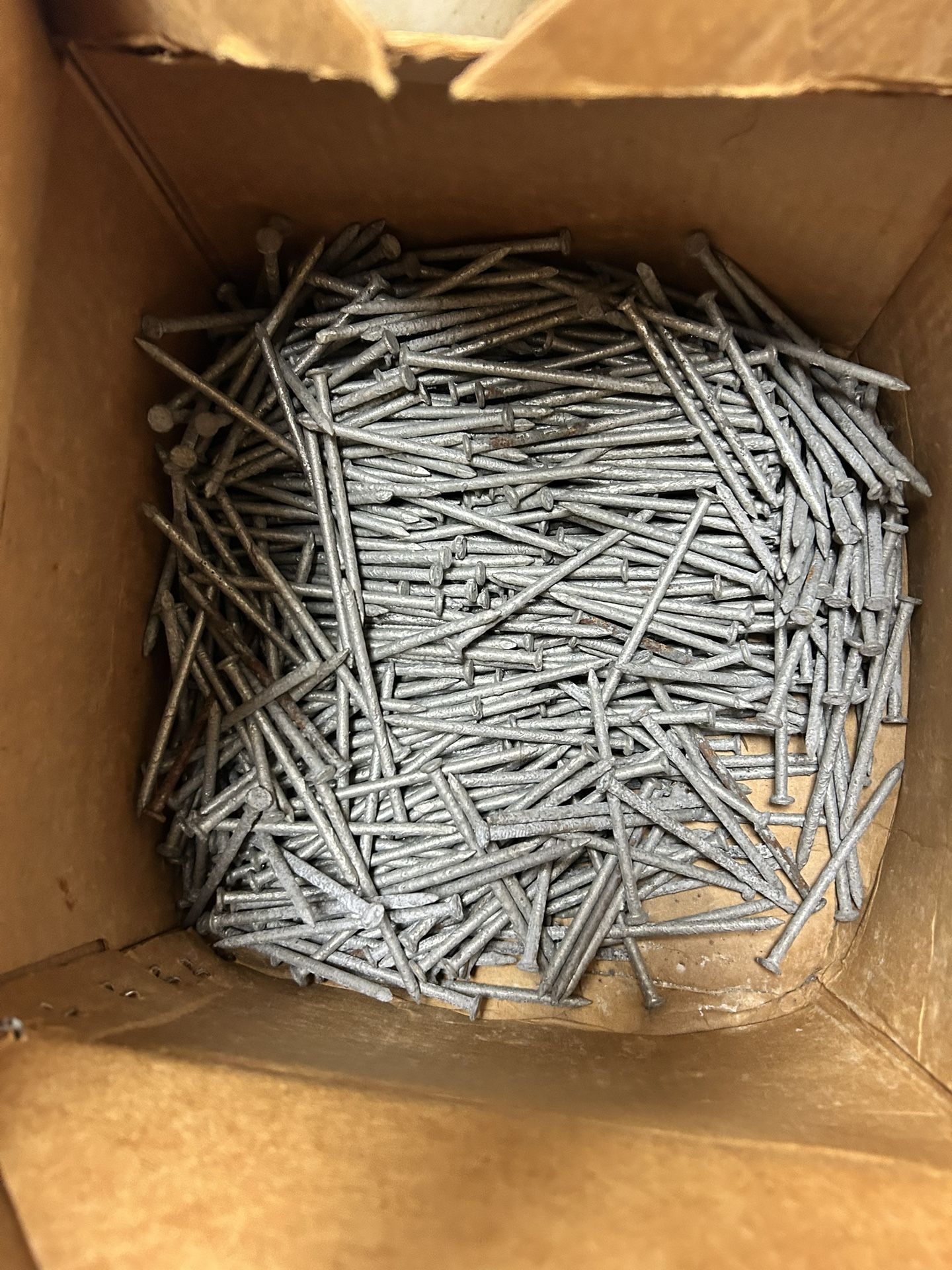 3 1/2” 12D Hot Dipped galvanized nails