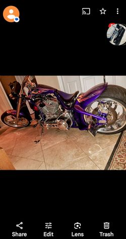 Front End Loader Trade? Custom Aspt Chopper Race Motor Ultima. 