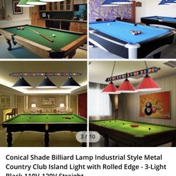 Pool table Lamp