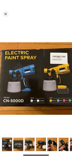 Electric Paint Spray Gun CN-5000D. New