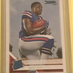 Devin Singletary RC 2019 Donruss Rated Rookie Card #328 Buffalo Bills 