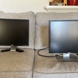 Two Dell Monitors - GREAT CONDITION!