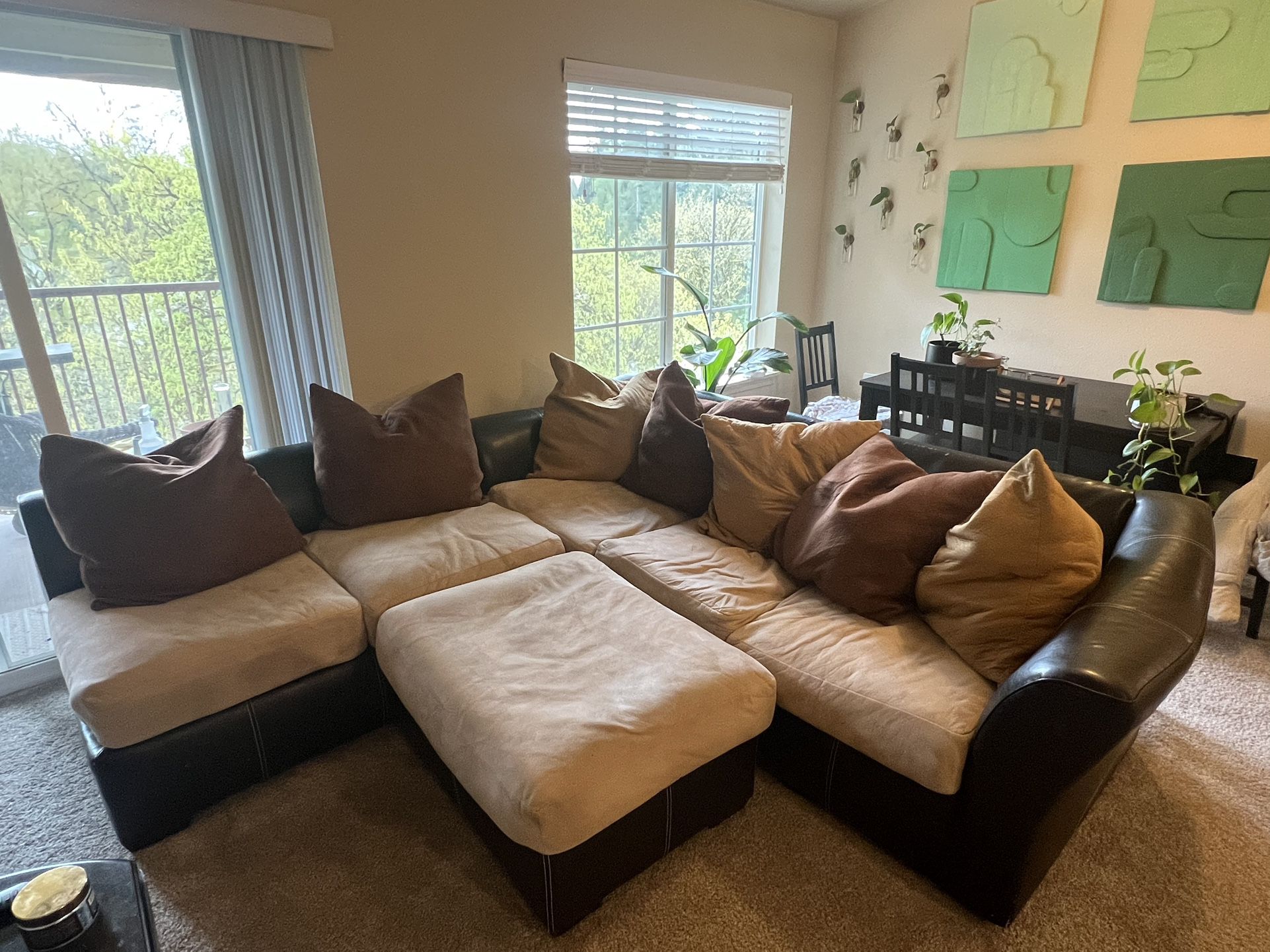 3-piece Section Sectional Couch