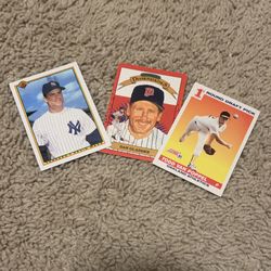 Vintage Baseball Trading Cards Collection