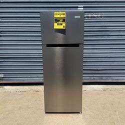 7.2 cu. ft. Top Freezer Refrigerator in Fingerprint Resistant Stainless Steel Look