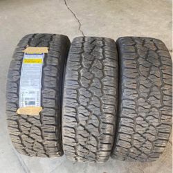 235/55/17 Goodyear Wrangler Tires