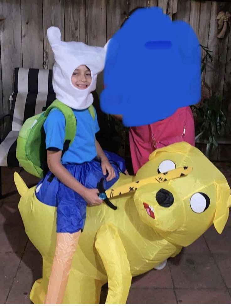 Adventure Time Jake The Dog Inflatable Costume