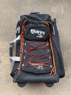 Mares TechNomad 135 Rolling Scuba Bag
