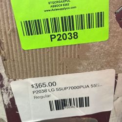 LG 55UPPUA 55 inch Class UP Series Smart TV