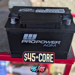 EFB Car Battery / Group Size 48/H6