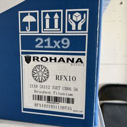 Brand New Rohana Rfx10 BMW X5 Wheels