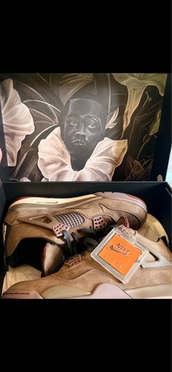 Jordan 4 “A Ma Maniere Dark Mocha” Size 10