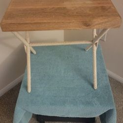 🌺 Boho Wood End / Side Table