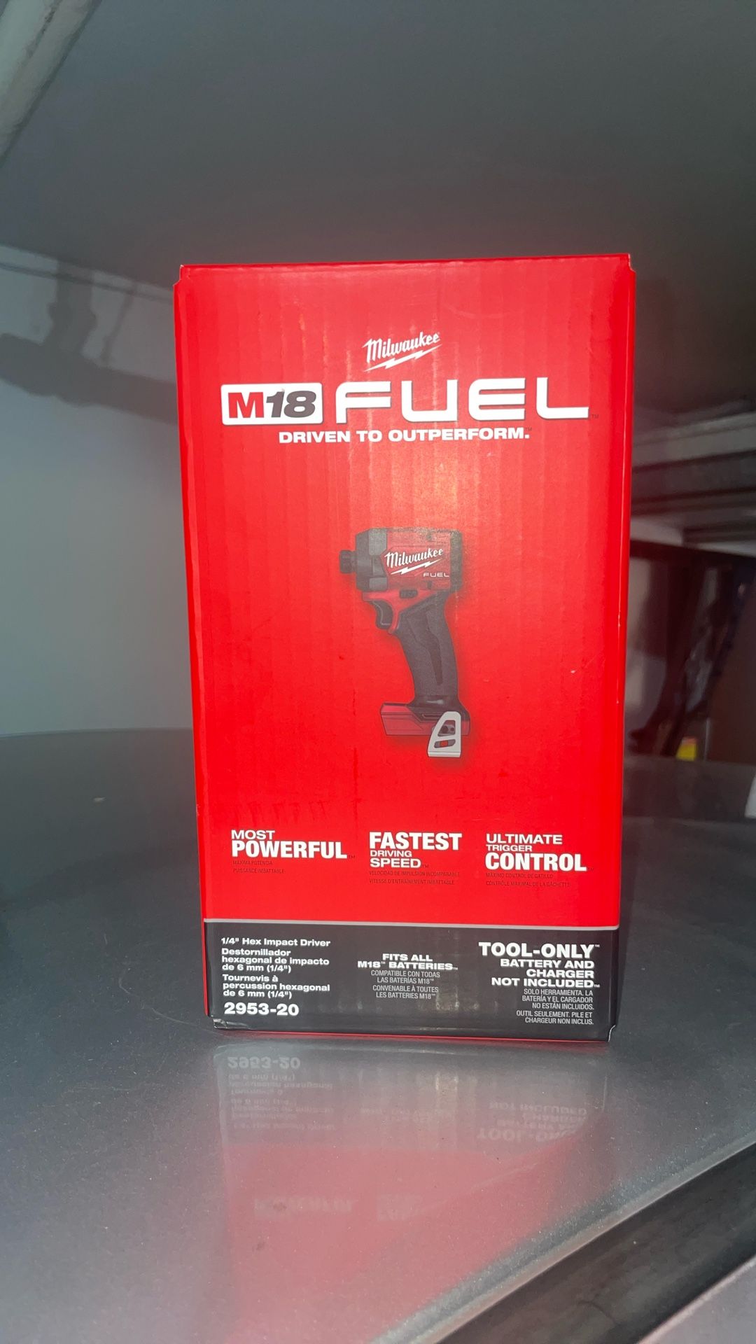 New In Box Milwaukee Fuel Hex Impact Driver 1/4’ - Tool Only And Pick Up Only