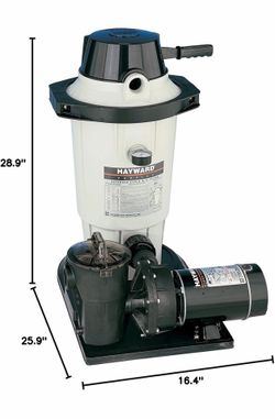 Hayward Perflex DE Pool Filter and Pump System