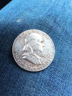 1962 silver half dollar