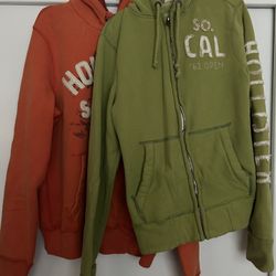 Two Hollister Vintage Hoodies 