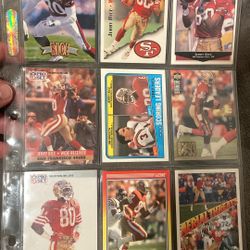 49ers Jerry Rice  Sports Cards