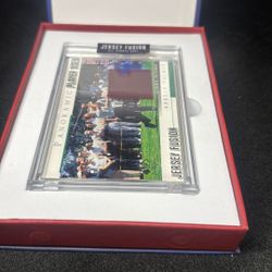 Arnold Palmer - Jersey Fusion- Material From A 1980 Shirt Worn