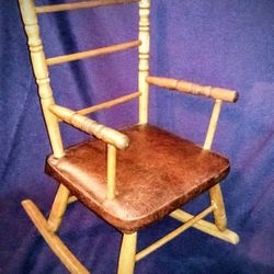 Vintage Child Rocking Chair 