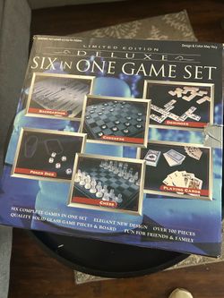 (board game) Limited Edition (SIX in ONE GAME SET) Edición Limitada (SEIS en UN JUEGO)