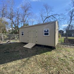 Shed 10x20x8wall 