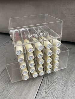 Impressions Vanity Clear Acrylic Lipstick Organizer