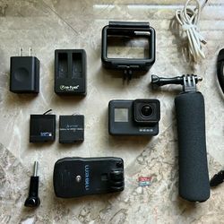 GoPro Hero7 Black Camera + Extras