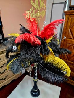 Display decor table centerpiece (gatsby theme)