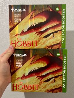 Magic The Gathering The Hobbit Collector Omega Box In-Hand Collector Booster