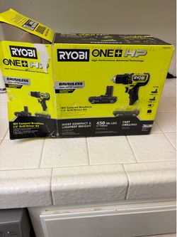 Ryobi 18v hp brushless 1/2 impact drill
