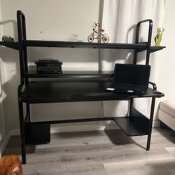 If it’s from a known brand (IKEA, Sauder, etc.) and in excellent condition, you could try closer to $150 USD.