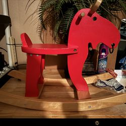 Kid’s Rocking Horse Moose Toy 