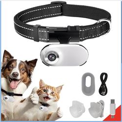 HD 1080P Cat Camera Collar with Video Record Wireless Mini Sport cam,Small Action Cameras,Body Camera for Pet Supplies/Stuff,Outdoor/Inoor Birthday Gi