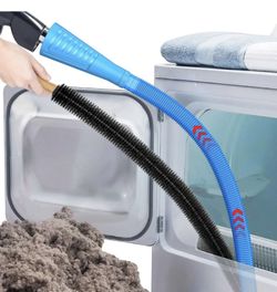 Dryer Vent Cleaner Kit and Dryer Lint Brush Vacuum Hose Attachment Brush Lint Remover Power Washer and Dryer Vent Vacuum Hose Replacement Par