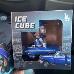 2026 DODGERS ICE CUBE BOBBLEHEAD 5-12 LOWRIDER