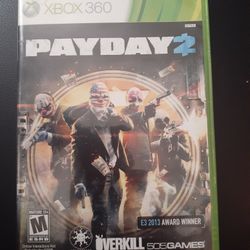 Xbox360 Game .... Payday 2 !!!!